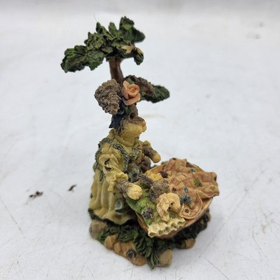 Boyds Bears Resin MOMMA MCHOPPLE AND BABIES Resin Wee Folkstone