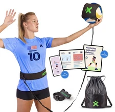 ™ Volleyball Training Equipment Aid 'VolleyPal’ – Solo Rebounder Trainer for ...