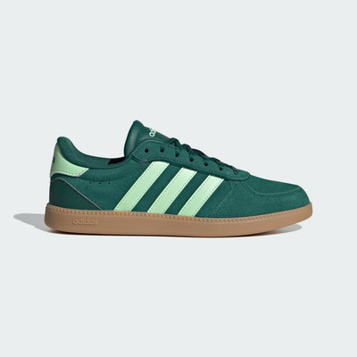 Herren Adidas Breaknet 2.0 grün/weiß/gummi Freizeit Turnschuhe JR6908 UVP £69,99