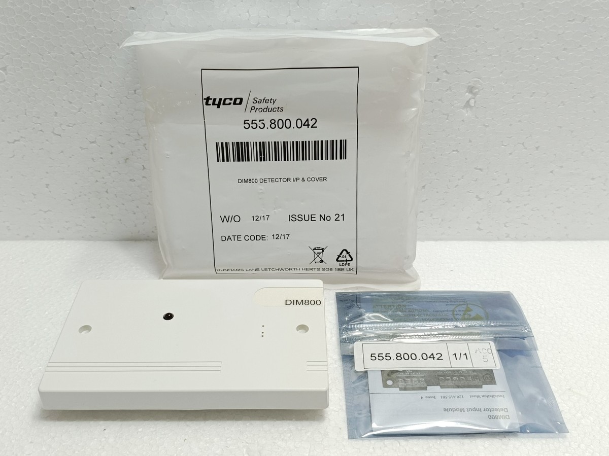 Tyco DIM800 Addressable Fire Alarm Detector Input Module 555.800