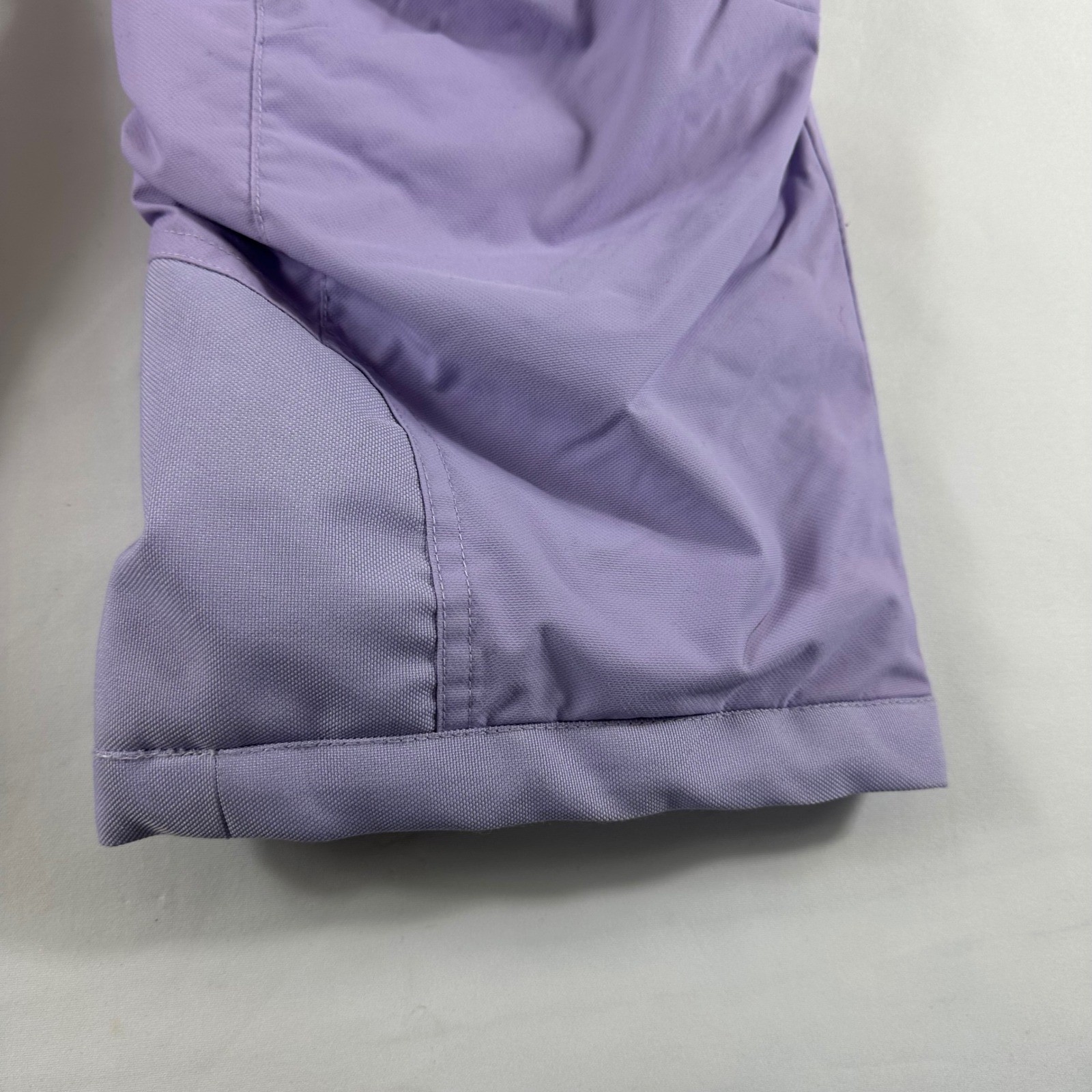 Columbia Girls Size 8 Small Omni-Heat Snow Pants Purple Insulated Ski Bibs thumbnail 4