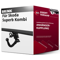 für Skoda Superb Kombi IV Typ NZ5 (Brink) AnhäNgerkupplung Abnehmbar Neu