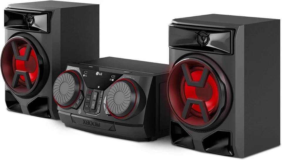 LG XBOOM CK43N Sistema Hi-Fi da Party Compatto 300W Potenza Multi-Bluetooth - Immagine 2 di 4