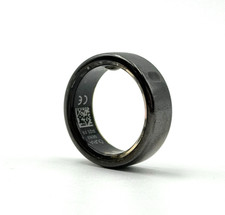 Oura Ring Gen 3 Horizon - Titanium - Size 09 - Black - HEAVILY SCRATCHED