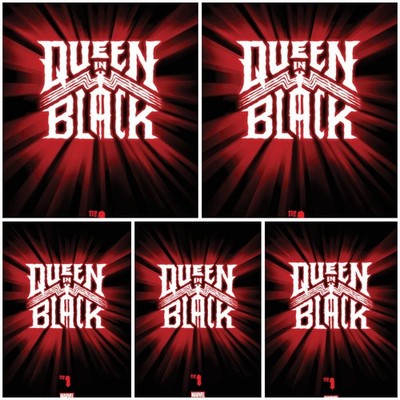 5 Pack Queen In Black #1 True Believers Blind Bag PRESALE 7/1 Marvel Comics