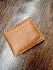 Genuine Leather Men’s RFID Wallet | Gift Box 