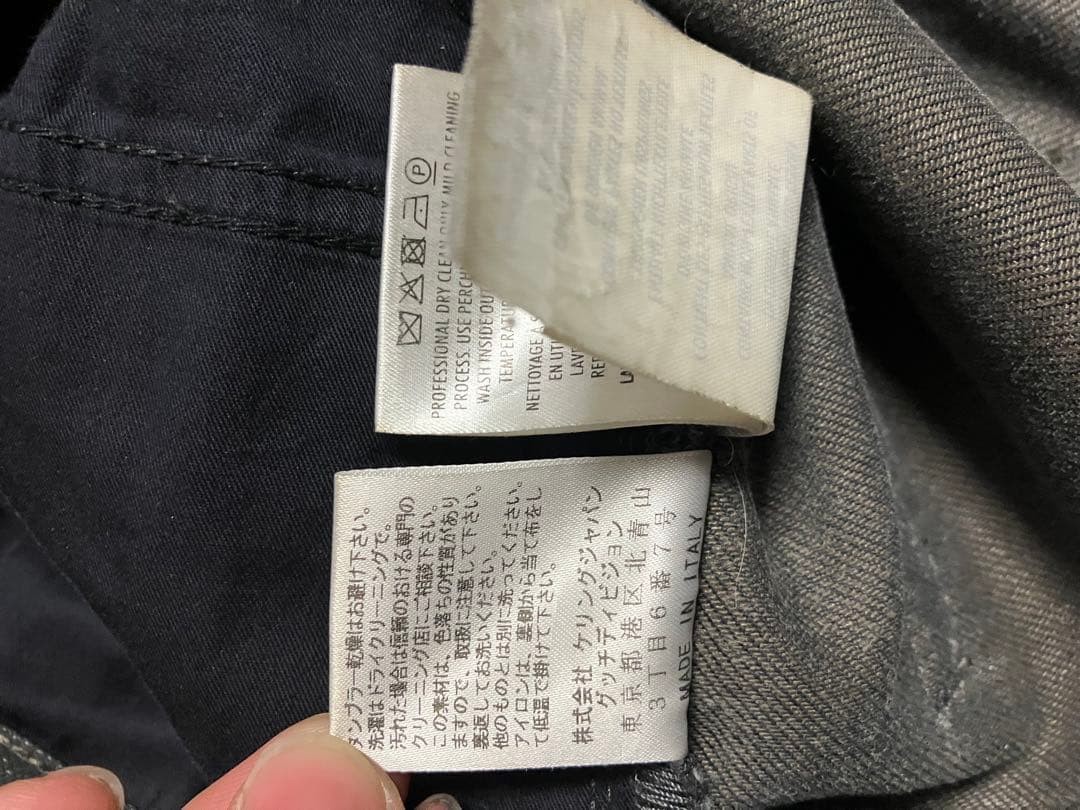 Gucci 13Aw Horsebit Skinny Denim Fade Gray thumbnail 7