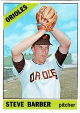 1966 Topps #477 Steve Barber 006 NM-MT