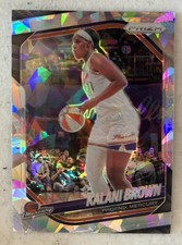2025 Panini Prizm WNBA - Kalani Brown #55 Ice Prizm - Phoenix Mercury