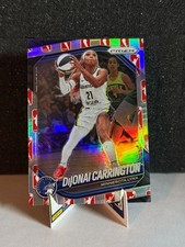 2025 Panini Prizm WNBA LOGO Prizm Dijonai Carrington #9 Minnesota Lynx
