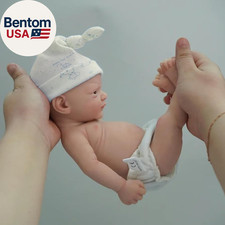 12" Micro Preemie Full Body Silicone Baby Doll Boy John Lifelike Reborn Doll Sur