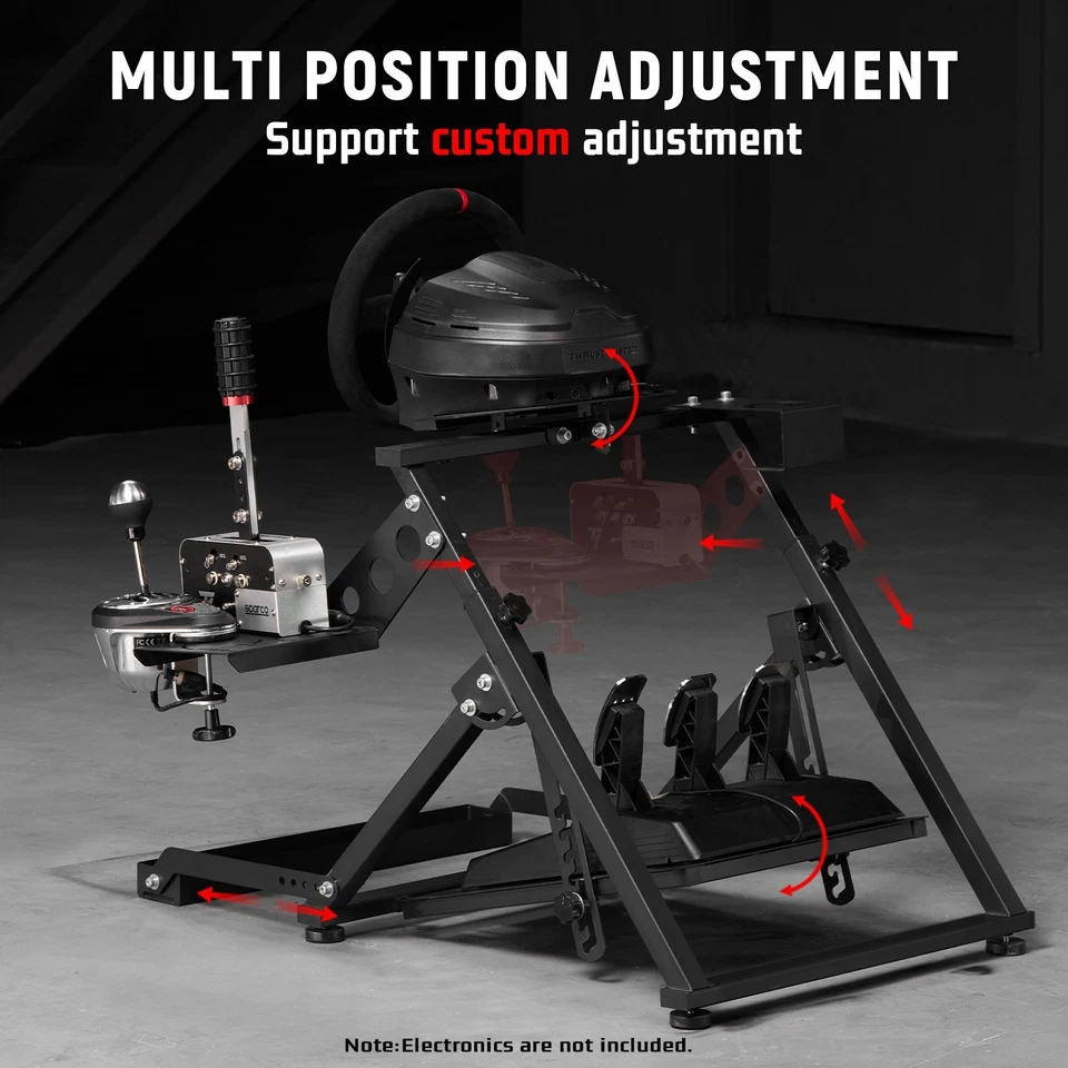 Dardoo Racing Sim Cockpit Wheel Stand Fit Logitech G29 G920 G923 Thrustmaster - image 4 of 4