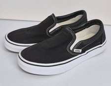 VANS Classic Canvas Slip On Comfort Sneakers Low top Size Women's 6-5 Men's 5