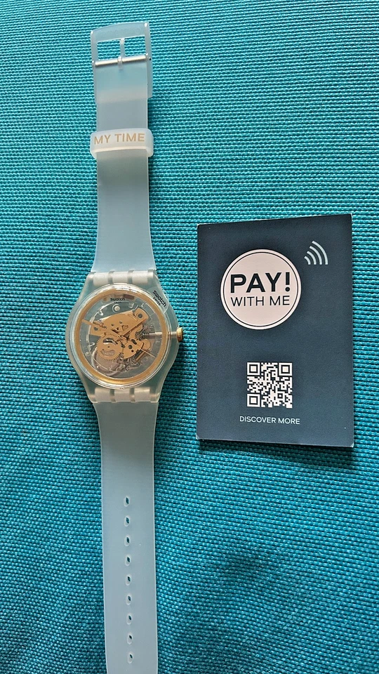 Orologio SWATCH MY TIME SVIZ102-5300 CLUB Swatch PAY  41 mm - Immagine 2 di 4