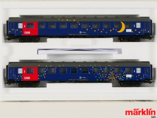 Märklin 42693 Personenwagen Set DSB Dänemark AC H0 wie NEU! OVP BL 1707-17-87 | Condition: Gebraucht