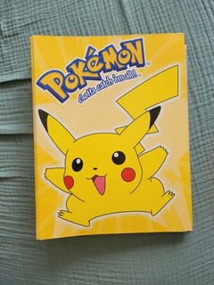 Pokémon Pikachu Ring Binder Folder Nintendo Licenced Official Old Vintage