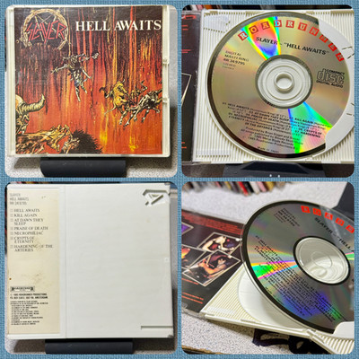 Slayer Hell Awaits CD 1985 Folding Slim Case Japanese Press For Europe RARE