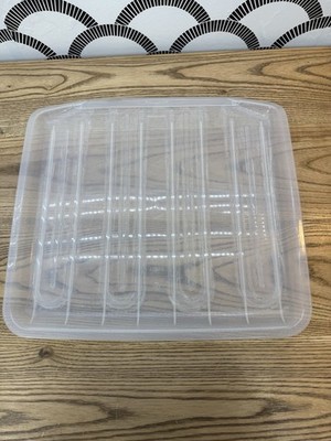 Rubbermaid Drain Tray Board MICROBAN 1180-1 Clear Made In USA 15 X 14 X 1