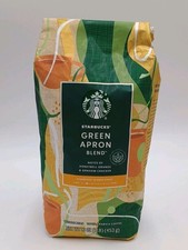 Starbucks Green Apron Blend Blonde Roast Whole Bean Coffee 16 Oz Best By 5/20/26 12.00 per pound