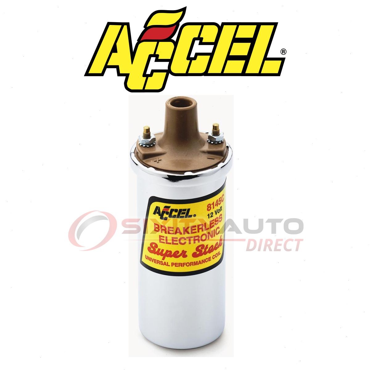 ACCEL Ignition Coil for 1974-1980 Jeep J10 - Wire Boot Spark Plug  ky