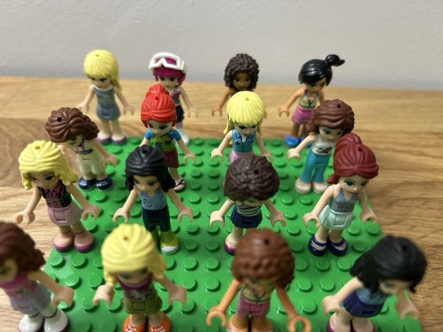 16x Authentic LEGO Minifigure Lot of 16 Friend Figures MiniDolls Friends Lot #3 - Picture 4 of 5