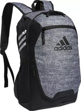  60 ADIDAS Stadium 3 Soccer Backpack - Large - 5152489 - Onix Gray  Black