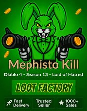 Diablo 4 S13 Season 13 - 1x - 10x Mephisto Ki...