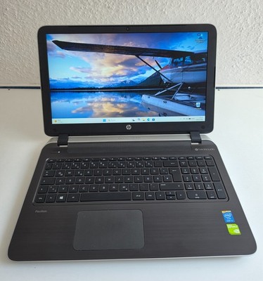 hp pavilion 15, intel i5, 12gb ram, 120gb ssd, geforce 840m, windows 11