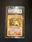 Charizard Base Set 2 Holo Inverted Back / Miscut CGC 6 2000 Pokémon Card 4/130
