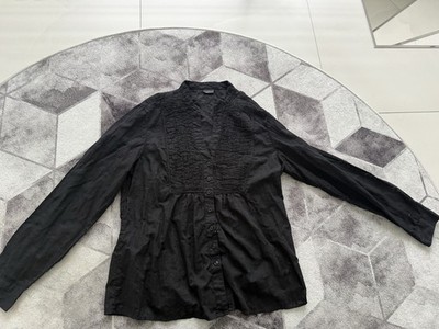 Schwarzes Bluse Elegant Größe 42