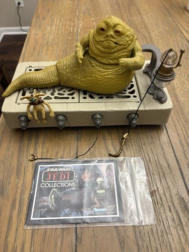 Vintage Kenner Star Wars ROTJ Jabba the Hutt Playset Complete with Catalog 1983