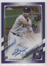 2021 Topps Chrome Rookie Purple Refractor 193/250 Blake Taylor #RA-BT Auto 2k3