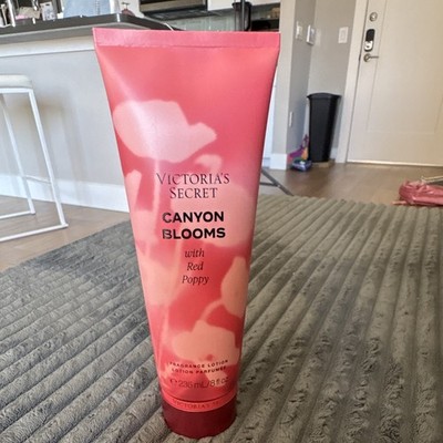 Victoria's Secret Canyon Blooms Fragrance Lotion Red Poppy 8 fl oz Vegan