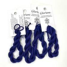 Gloriana Silk floss thread cross stitch ndlpnt 4 skeins Purple Night Sky 025