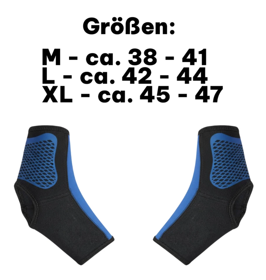 Fußbandage | Sprunggelenk Bandage A-Fit Fußgelenk Sport Training Fitness Arbeit - Bild 2 von 4