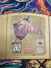 Legend of Zelda: Ocarina of Time GOLD (Nintendo 64) Authentic N64 *tested/works*