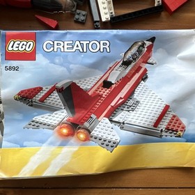 LEGO Creator Sonic Boom 5892 Instructions Complete Set 539pc