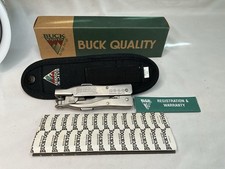 Vtg Buck Knives Bucktool 360 Multitool USA Made New In Box Inscribed W Company