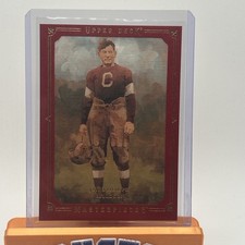 2008 UD Masterpieces "Jim Thorpe" HOF Red Framed #/199 CB1