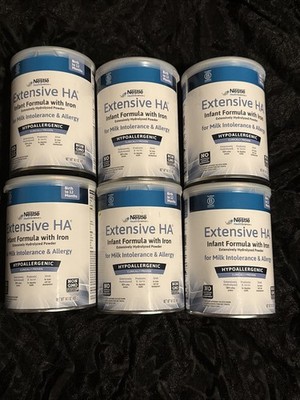 6 Nestle Extensive HA Infant with Iron New