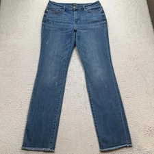 Judy Blue Boyfriend Jeans Women’s Size 13/31 (Fits 34X33) Distressed Frayed Hem