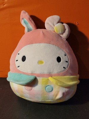 2023 Squishmallow 10'' Sanrio Hello Kitty & Friends Pastel Easter Bunny Plush Toy