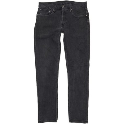 Levi's 511 Herren Jeans schwarz Straight Slim Stretch W34 L33 (111117)