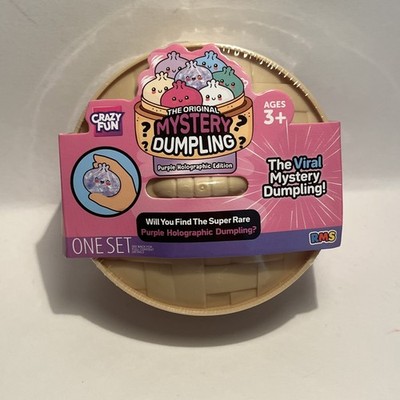 Crazy Fun RMS The Original Mystery Dumpling Squishy Purple Holographic Edition