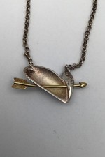 Georg Jensen Sterling Silver/Gold Pendant 2003 Isabell Kristensen