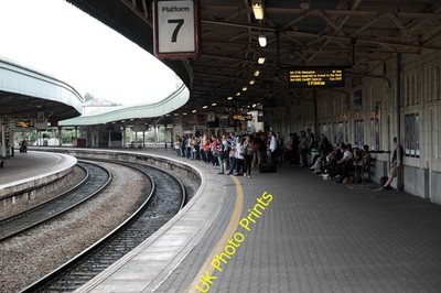 Foto A3 Warten auf den Cardiff Zug Barton Hill \/ST6072 Eine Menge pe c2017