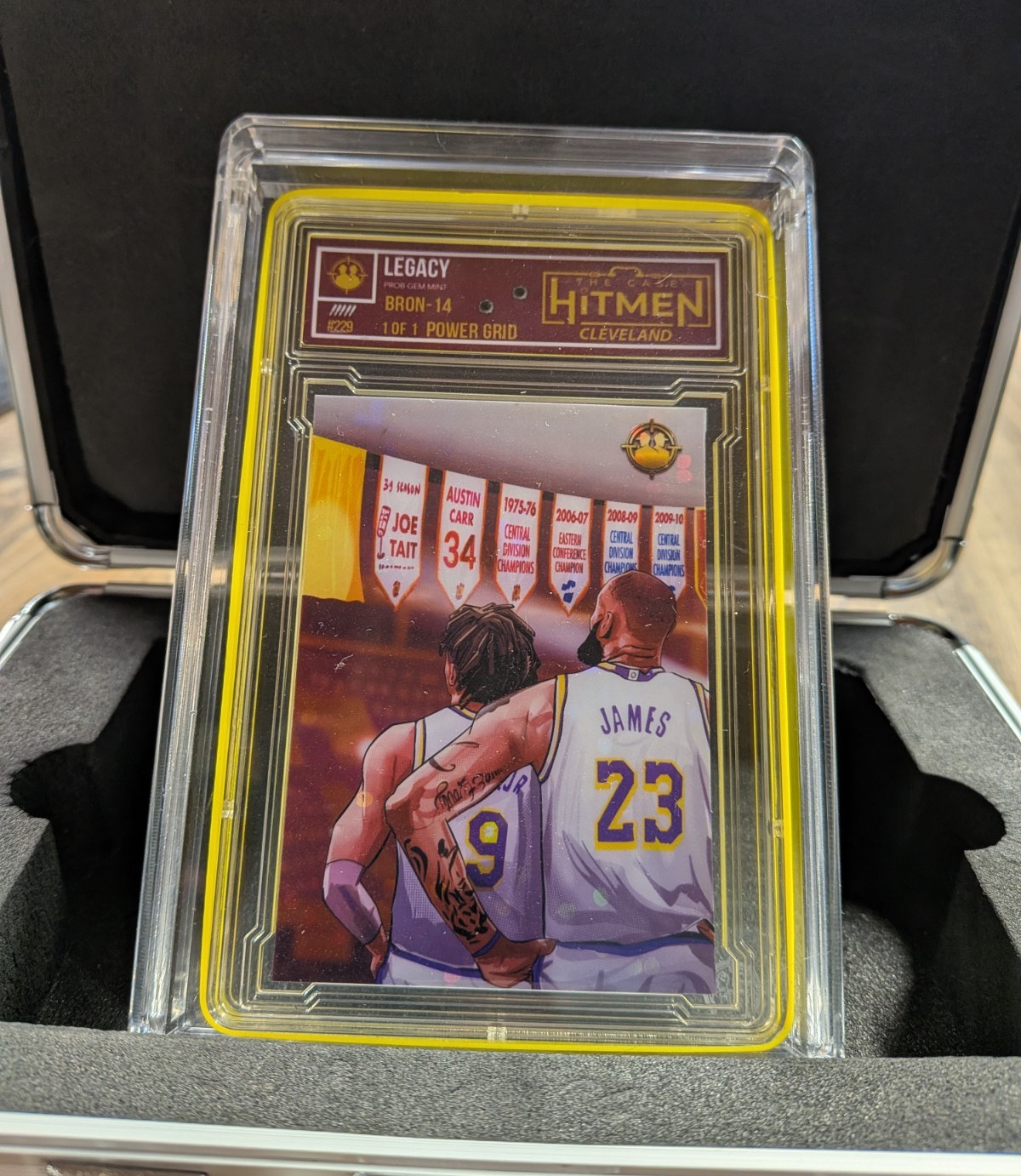 The Case Hitmen Lebron James Power Grid #229 1/1