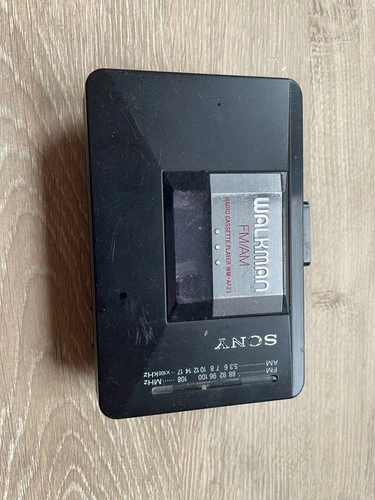 SONY Walkman WM-AF23 Cassette Player Radio For Parts Or Repair Vintage