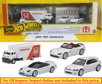 Mattel Hot Wheels JBM08 2025 Collector Set Honda Type R Heritage