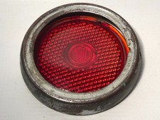 1948-51 Willys Jeepster Original Naco Tail Light Lens Bezel Stimsonite 1948-51 Willys Jeepster Original Naco Tail Light Lens Bezel Stimsonite